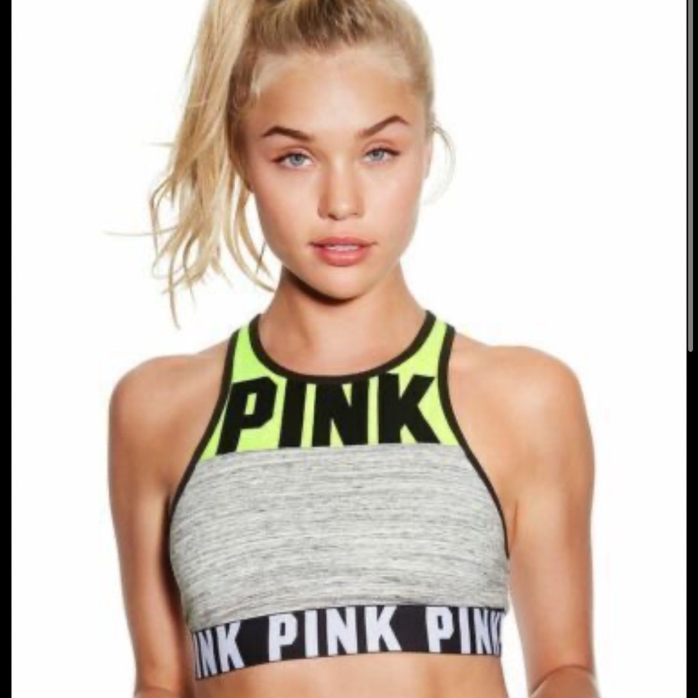 Victoria’s Secret PINK High neck sports bra